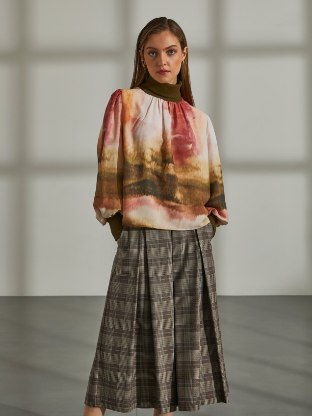 Blusa fluida