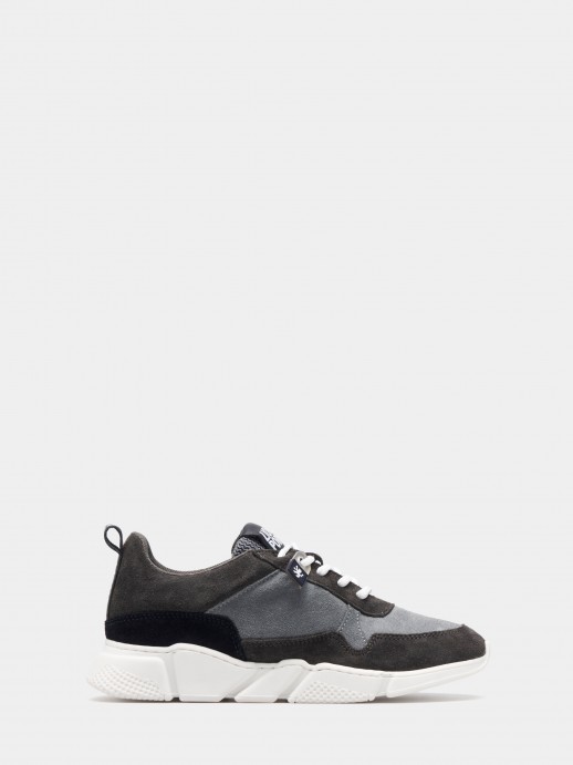 Suede sneakers