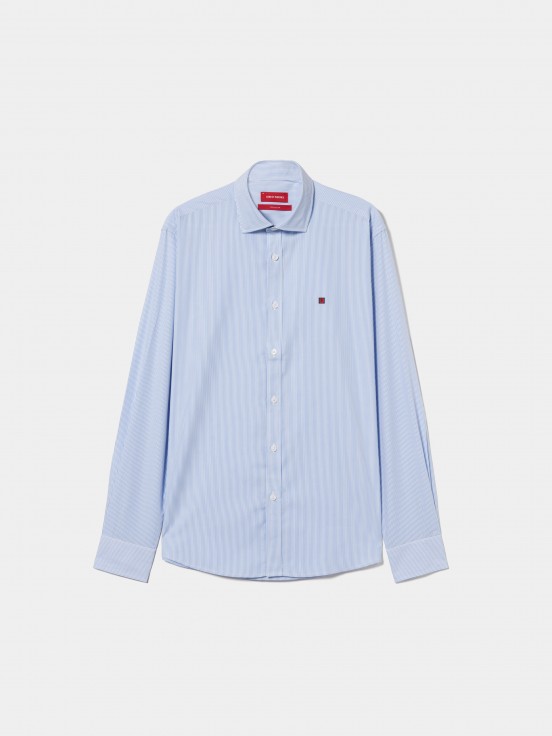 Regular fit striped shirt