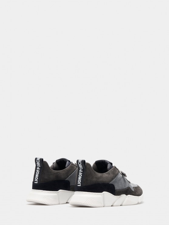 Suede sneakers