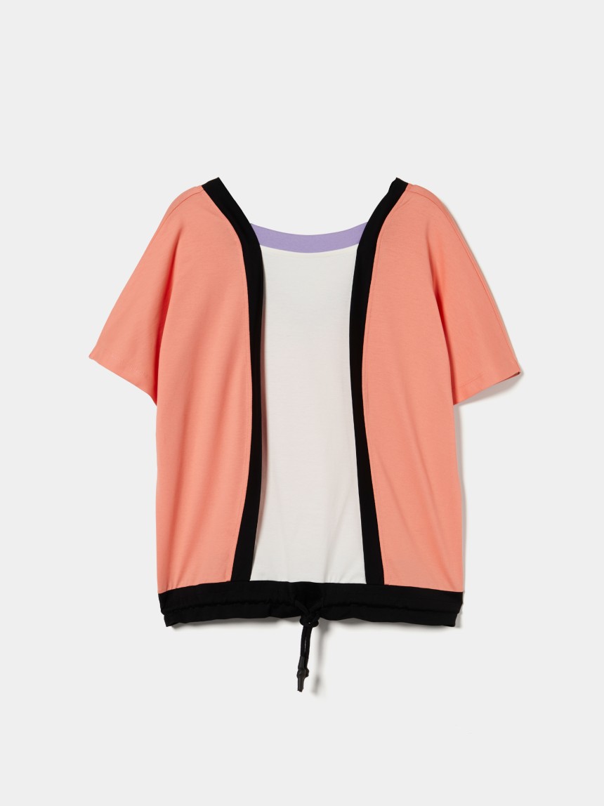 Color block t-shirt