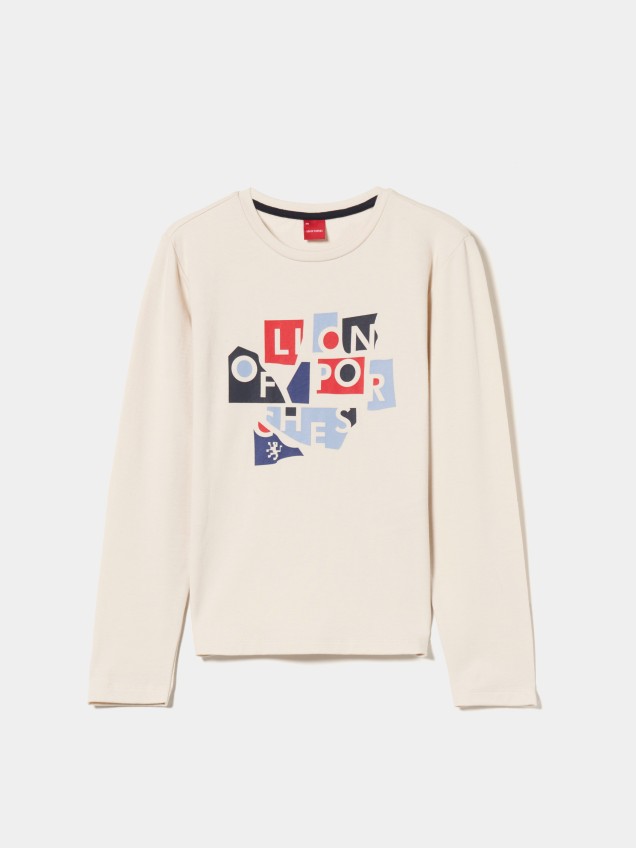 Camisola com estampado