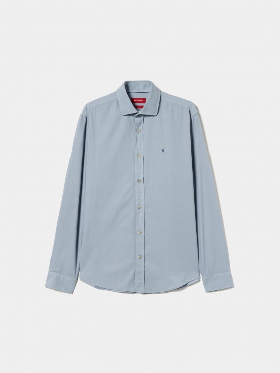 Slim fit corduroy shirt