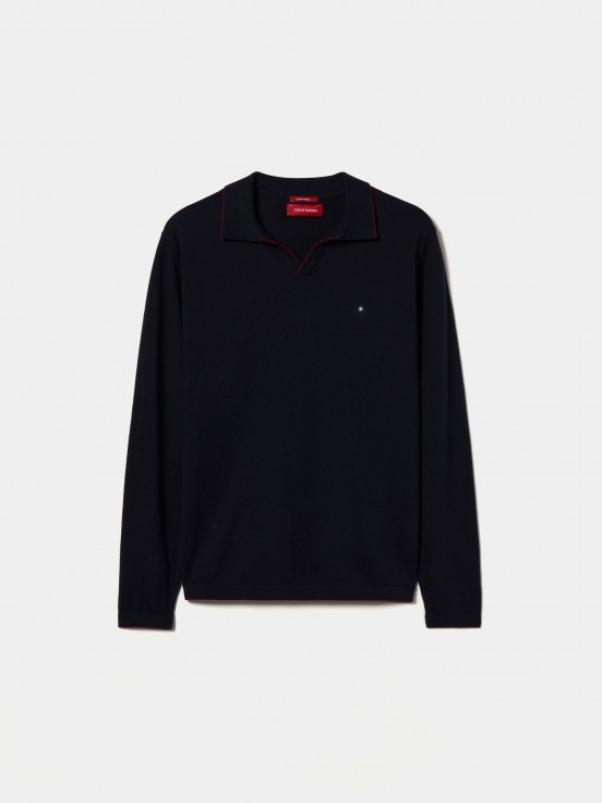 Long sleeve polo