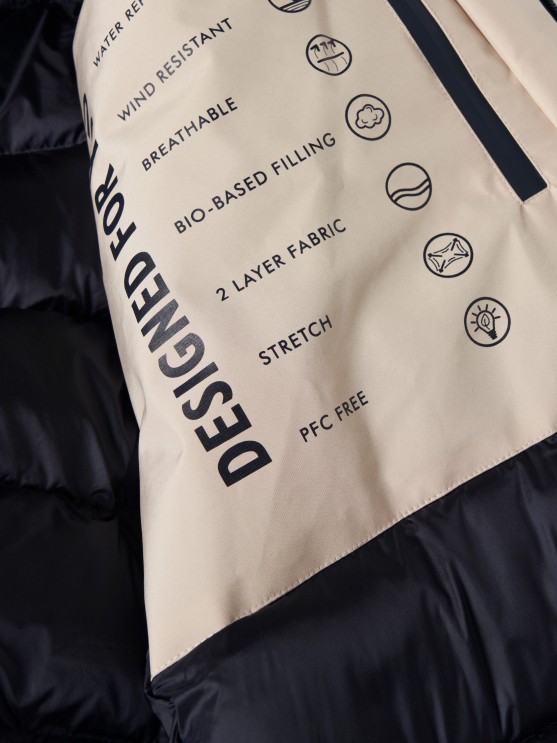 Padded parka