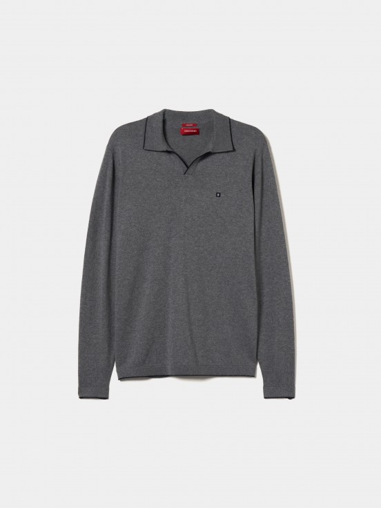 Long sleeve polo