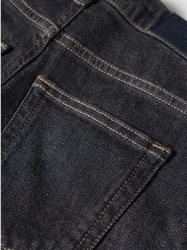 Calças denim regular fit