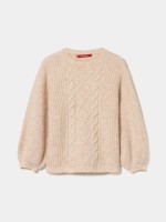 Camisola malha entran�ada