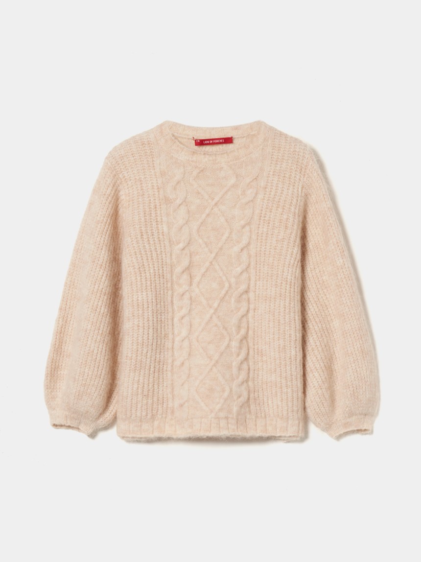 Camisola malha entran�ada