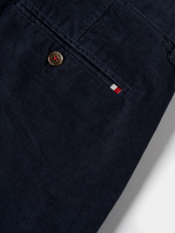 Velvet chino pants