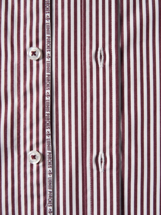 Striped slim fit shirt