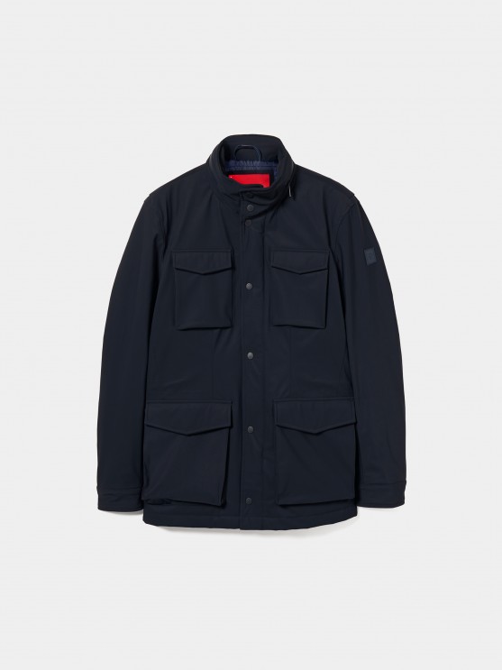 Padded jacket with hood