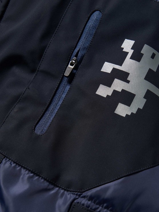 Padded jacket with hood