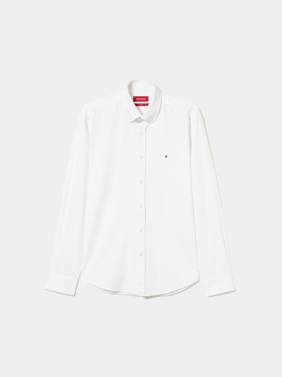 Slim fit cotton shirt