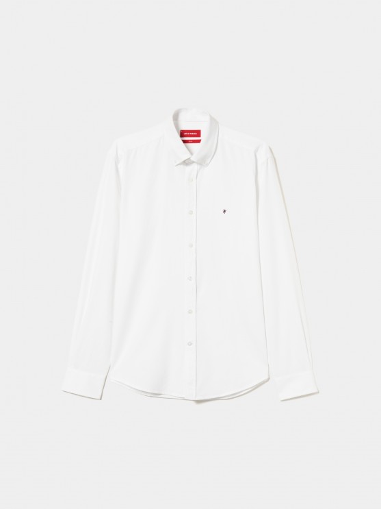 Slim fit cotton shirt