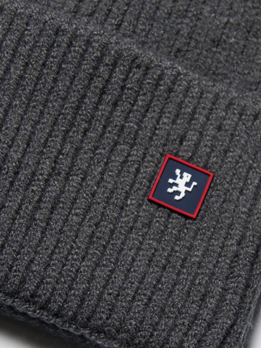 Gorro malha canelada