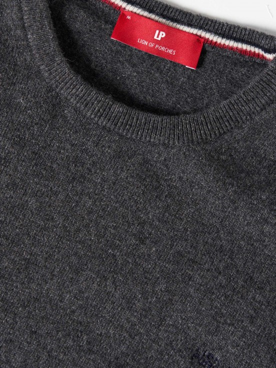 Wool blend pullover