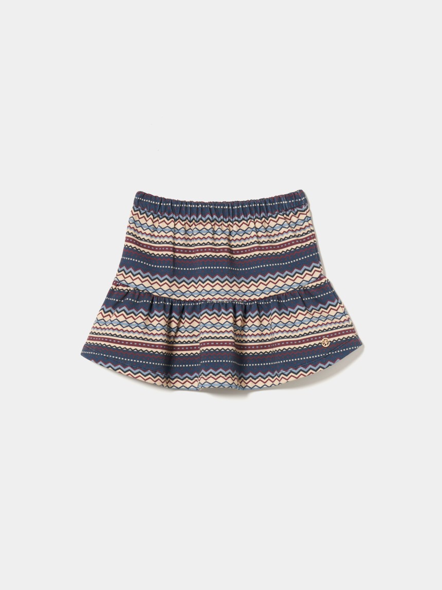 Saia estampada