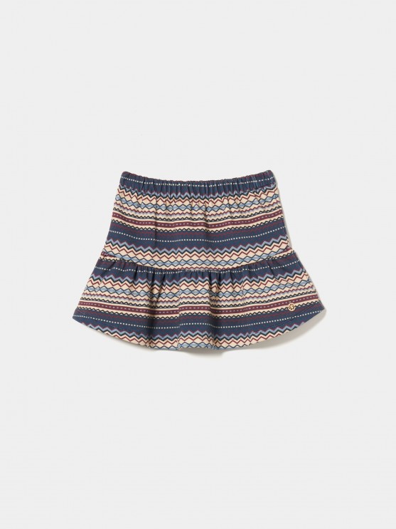 Printed skirt