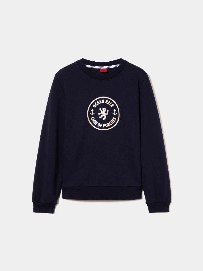 Printed sweater