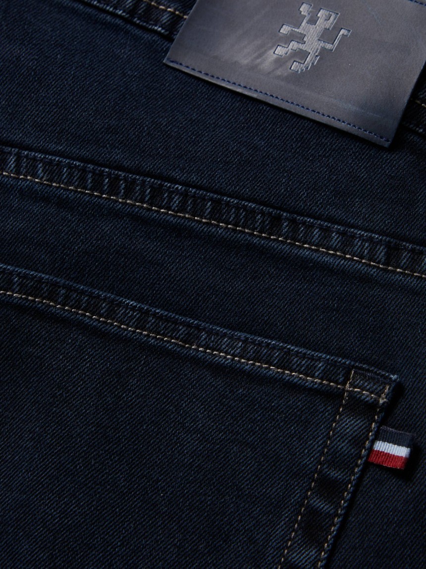 Regular fit denim pants