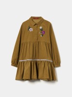 Vestido em bombazine