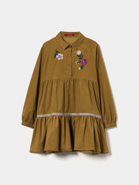 Corduroy dress