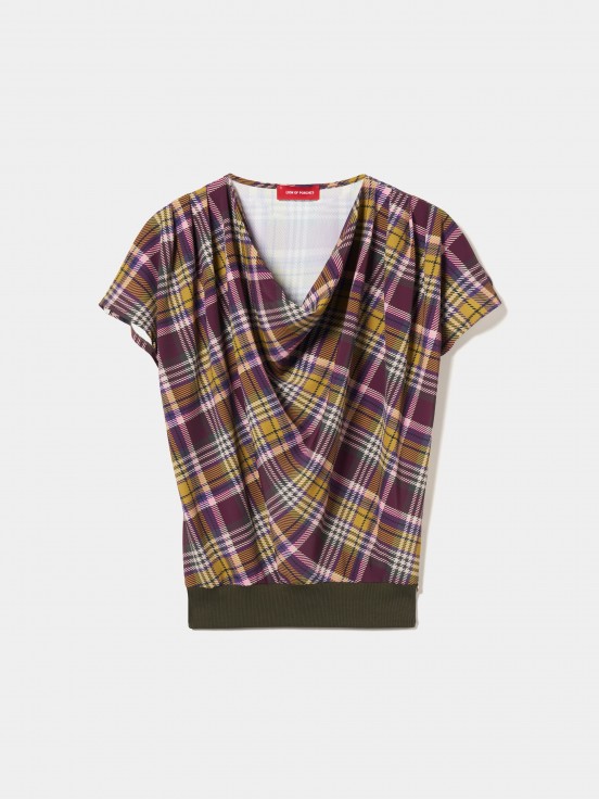 Blusa tartan