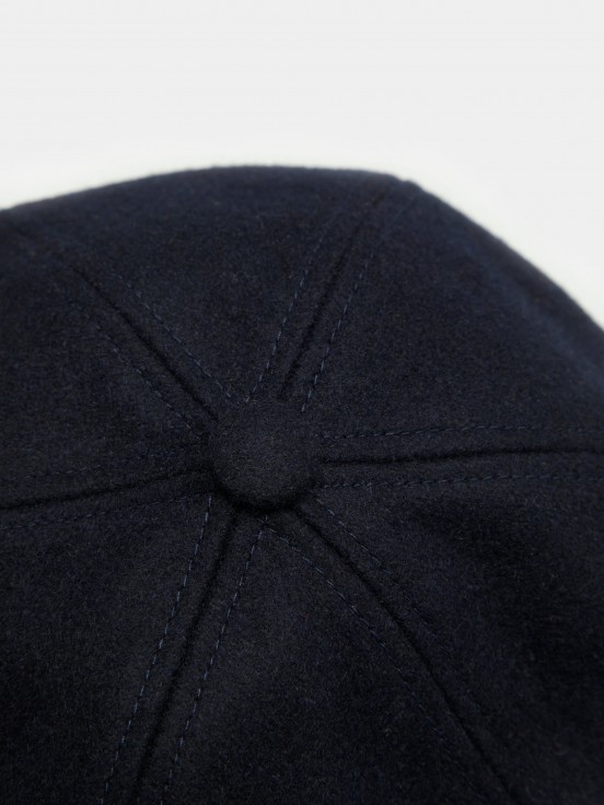 Wool blend beret