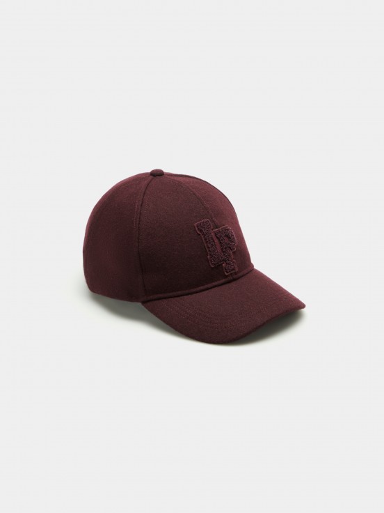 Gorra de mezcla de lana