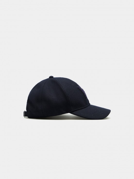 Wool blend cap