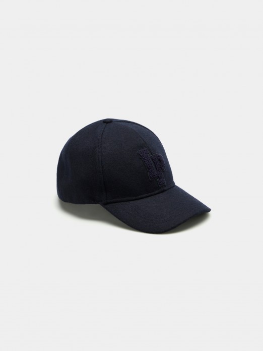 Wool blend cap