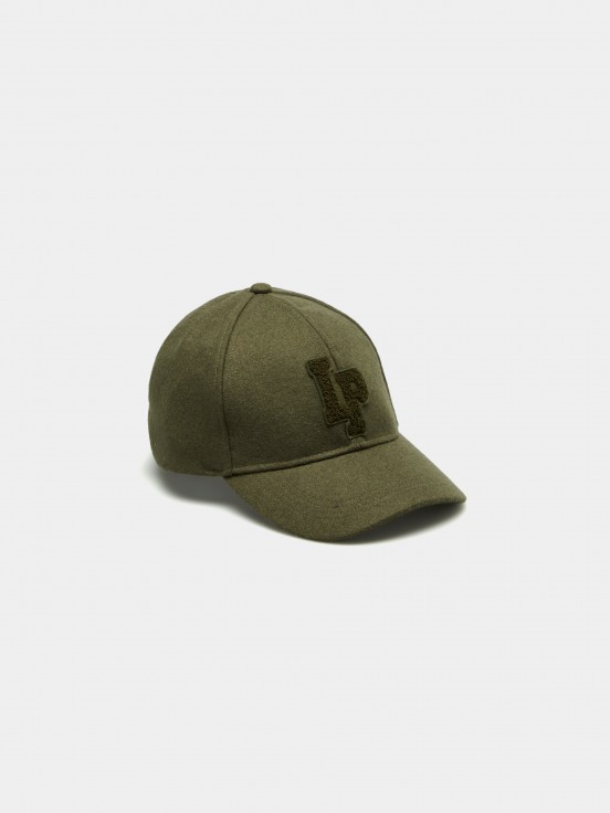 Wool blend cap