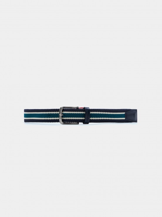 Tricolor elastic belt