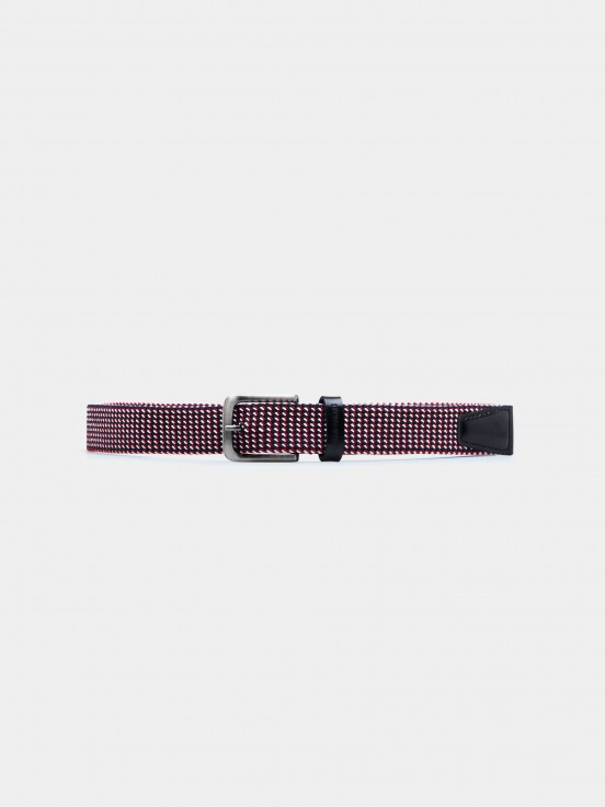 Tricolor elastic belt