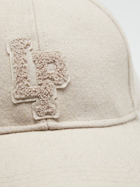 Wool blend cap