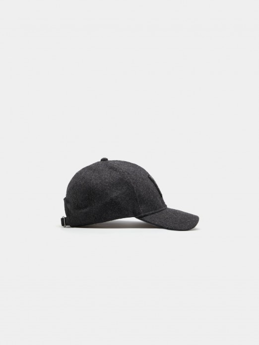 Wool blend cap