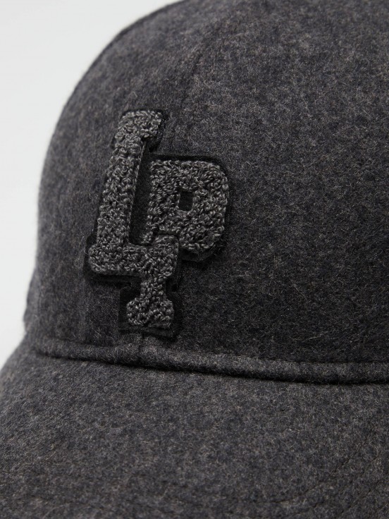 Wool blend cap