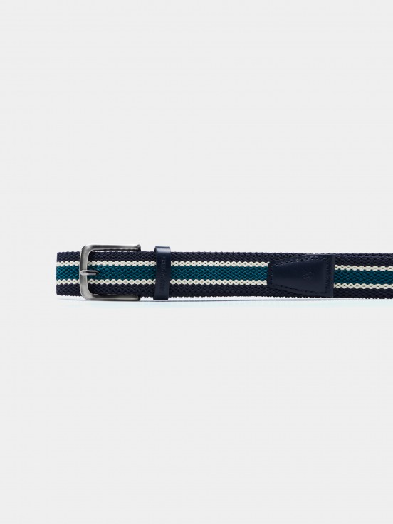 Tricolor elastic belt