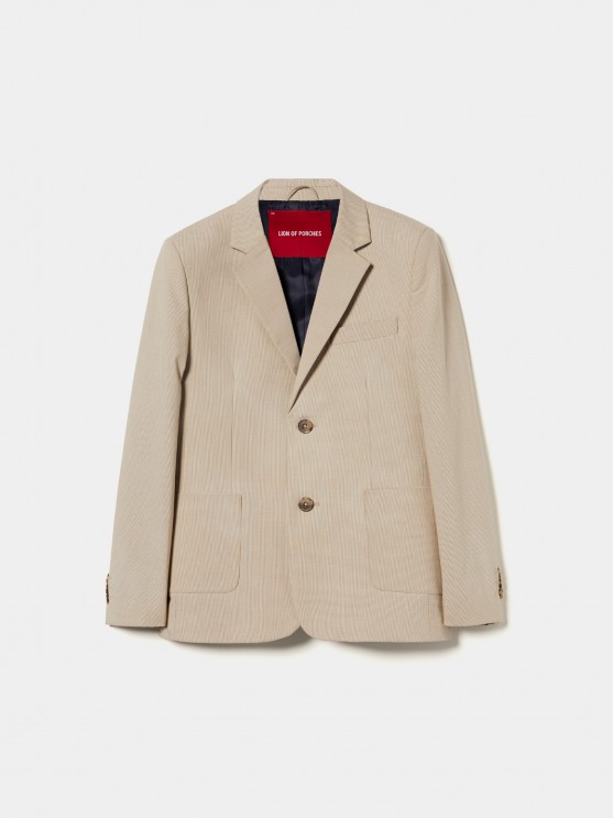 houndstooth blazer
