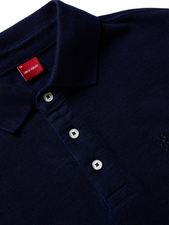 Polo de piqu de corte slim