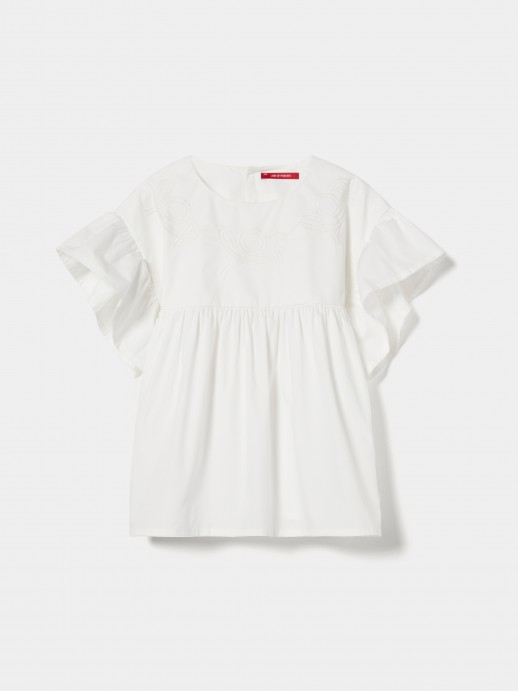 Ruffled blouse