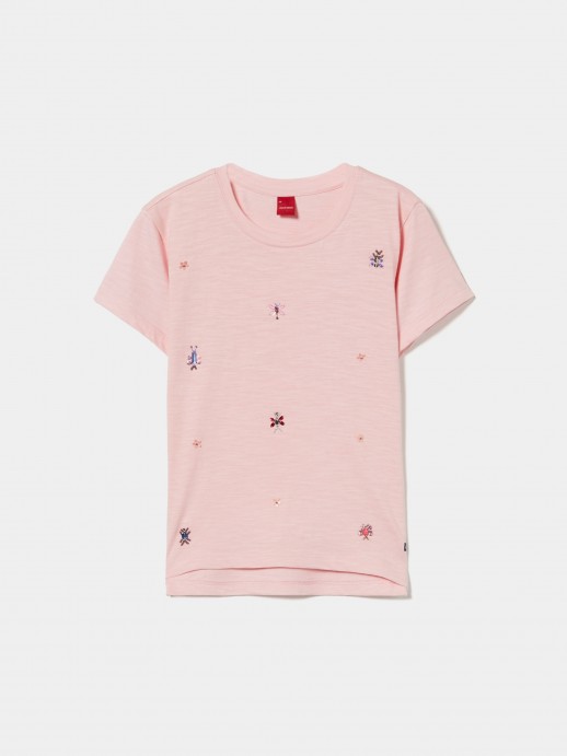 T-shirt with sequins
