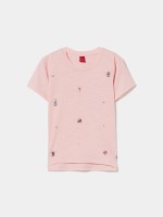 T-shirt with sequins