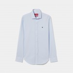 Seersucker slim fit shirt