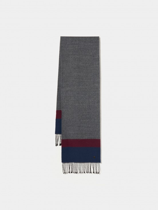 Bufanda tricolor