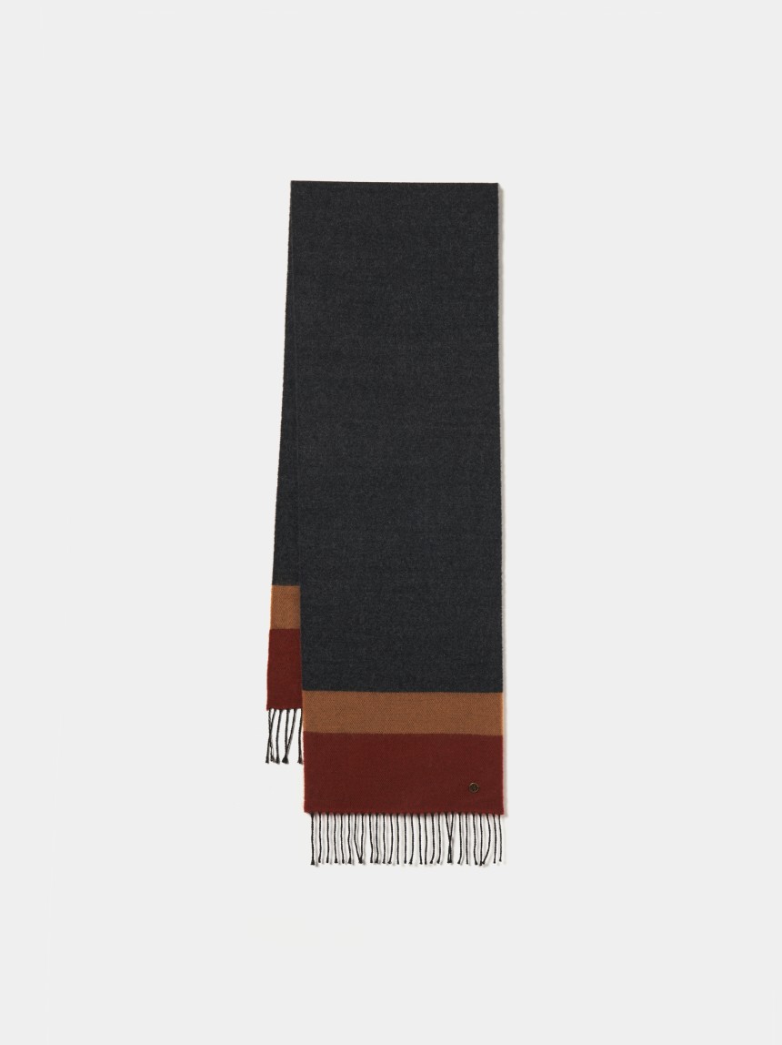 Tricolor scarf