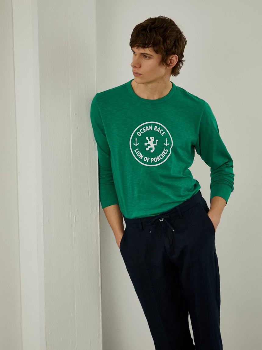 Camisola com estampado