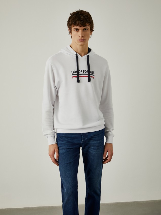 Sweatshirt com capuz