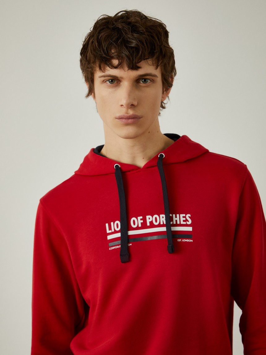 Sweatshirt com capuz